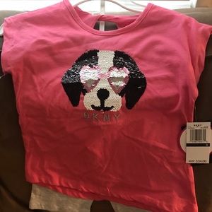 DKNY-Puppy Sequin w/Gray Shorts (Brand New)